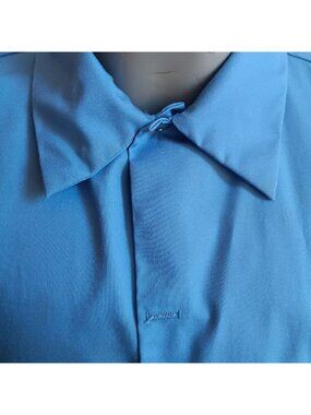 True Vintage Work Shirt Large Union Made USA Button-Up Distressed 80's Mechanic